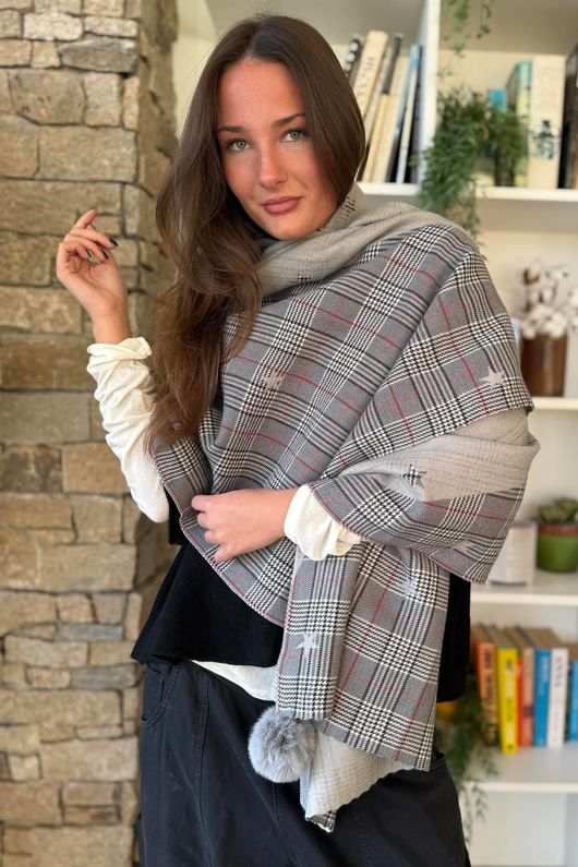 Ansell Scarf Greys /18 